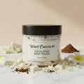 White Chocolate Body Scrub - Black Lid & Black Writing
